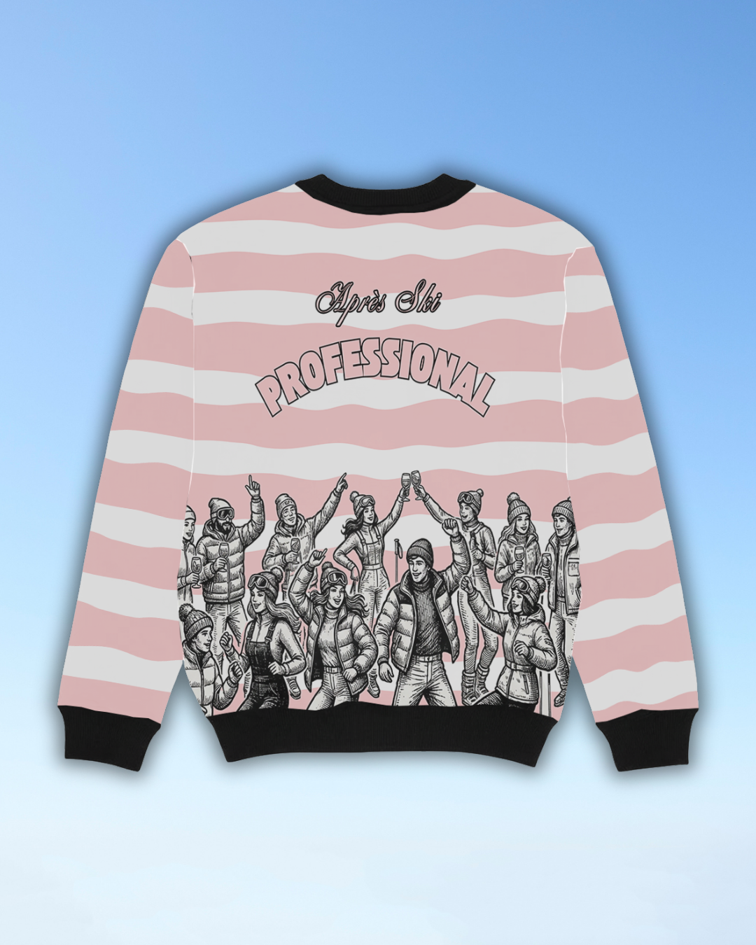 Apres Ski Professional - Sweatshirt All over Print