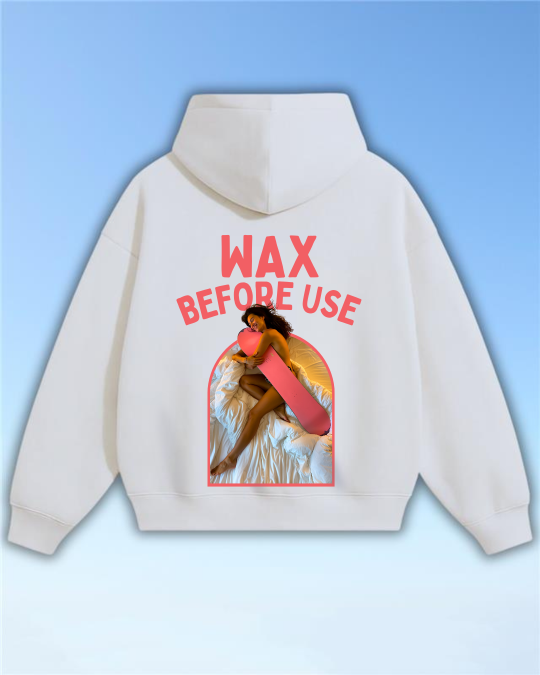 Wax before use - Oversized Hoodie