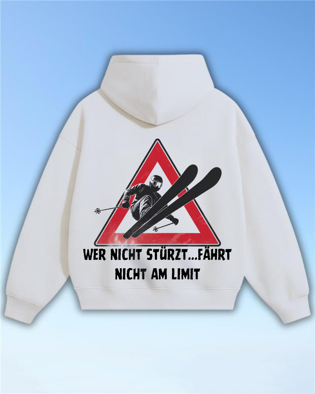 Wer nicht stürzt - Oversized Hoodie