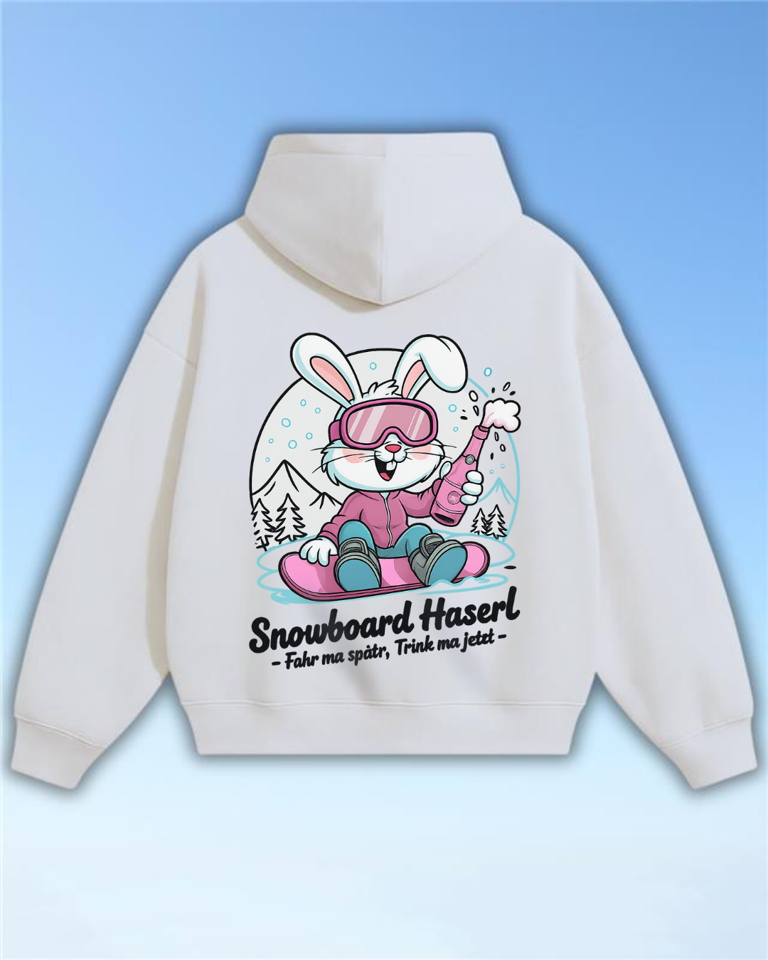 Snowboard Haserl - Oversized Hoodie