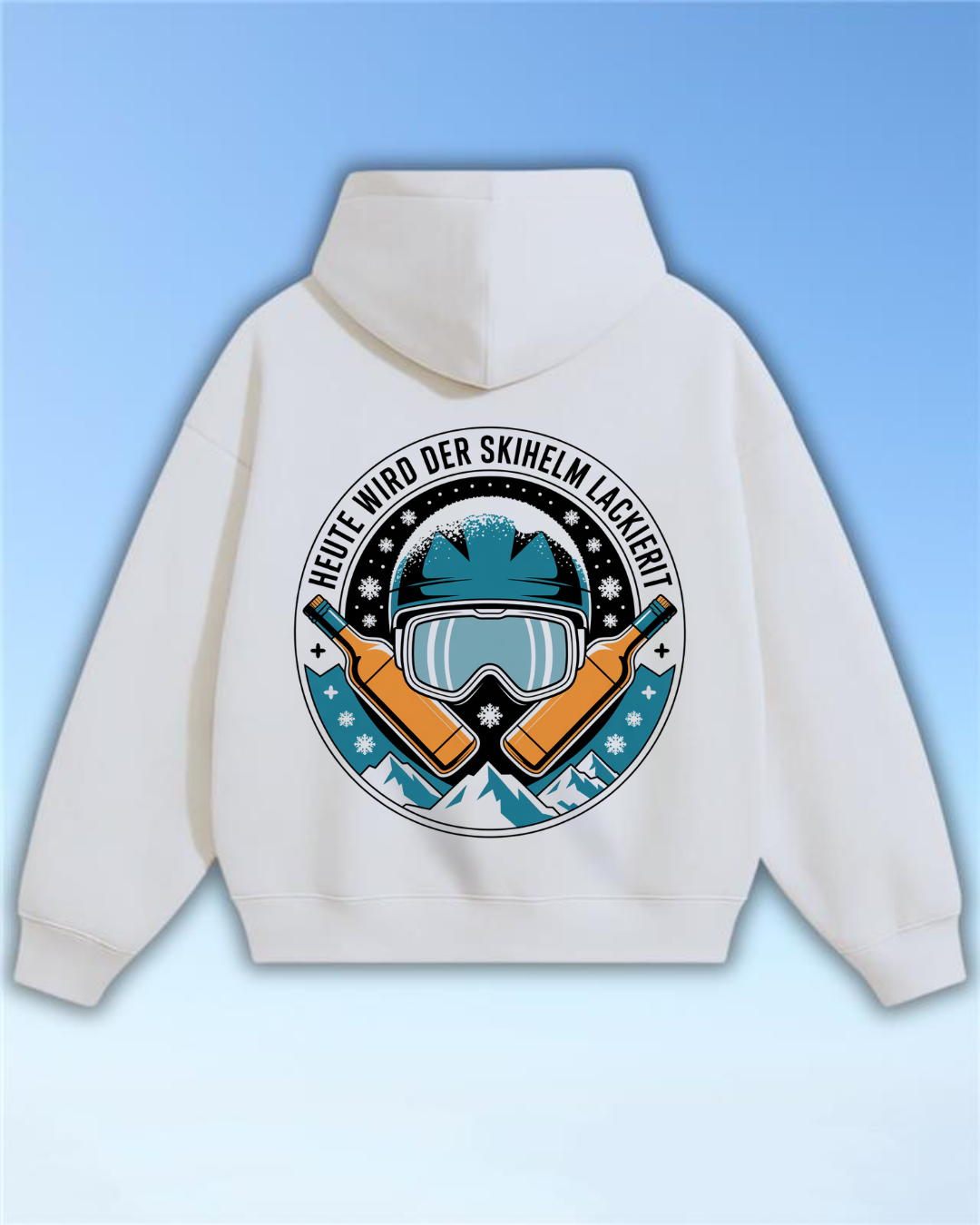 Skihelm lackieren - Oversized Hoodie