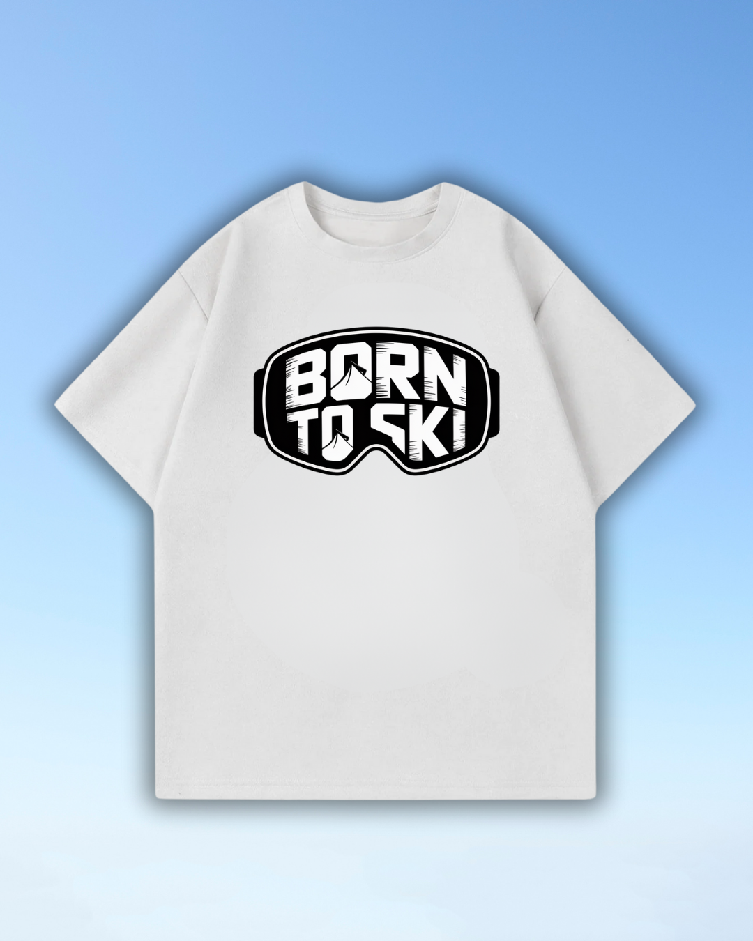 Born to Ski - Oversized Shirt