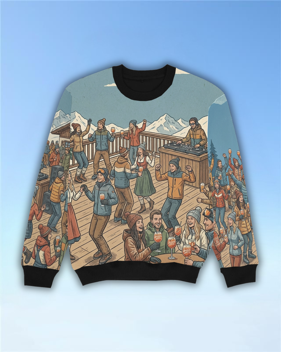 Aprés Party - Sweatshirt All over print