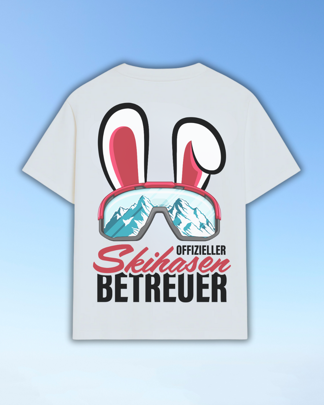Skihasern Betreuer - Oversized Shirt