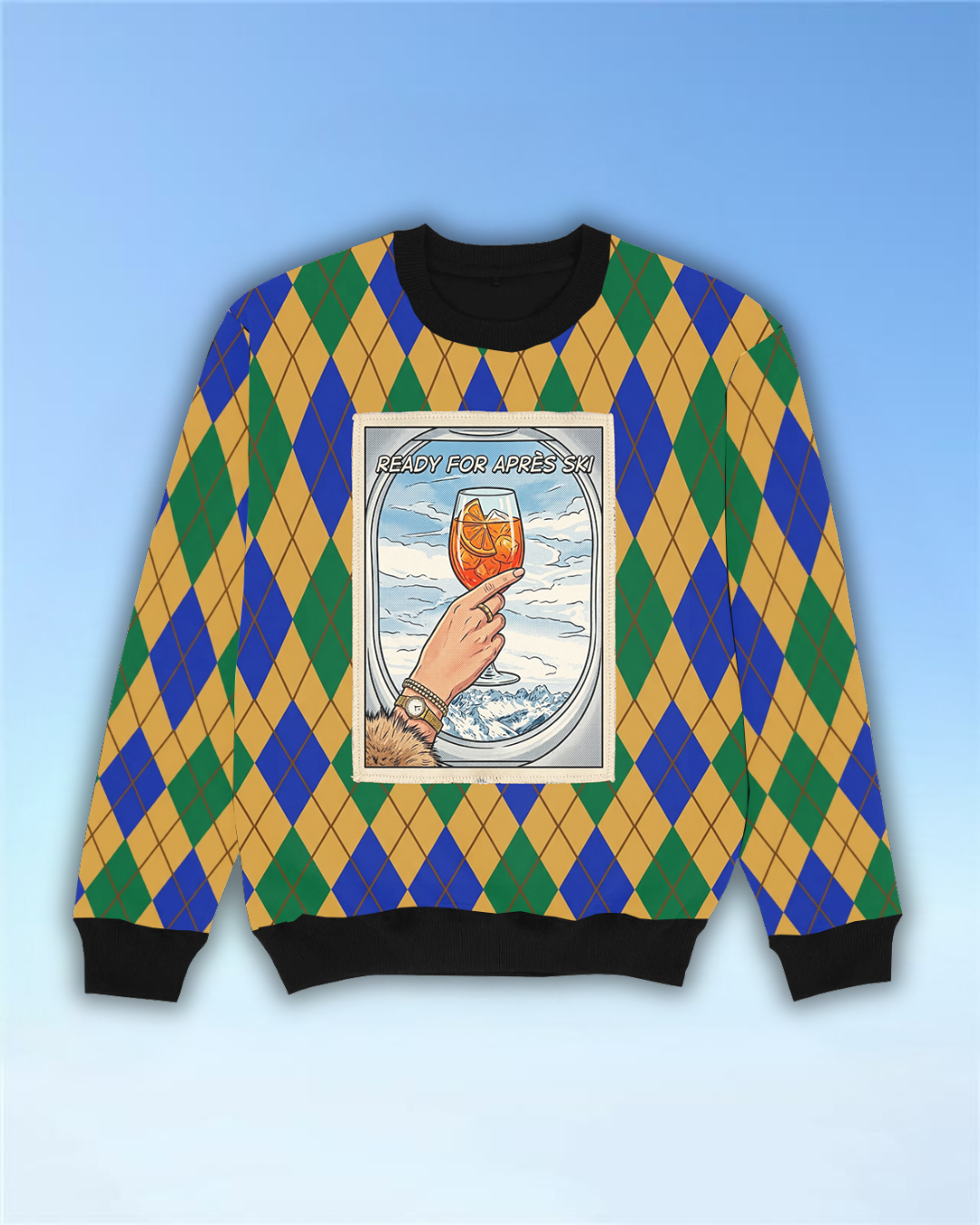 Ready for Aprés Ski - Sweatshirt All over print